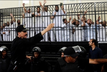  حبس 5 معتقلين من ههيا 15 يومًا في هزلية 