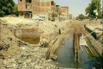  قرية الملاك بأبوحماد تغرق بمياه الصرف الصحي بشكل مستمر