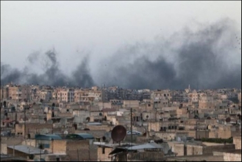  إصابة 13 مدنياً في قصف للنظام  السوري على منطقة 