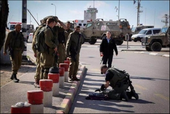  إستشهاد فلسطينى برصاص الاحتلال بعد تنفيذه عملية طعن