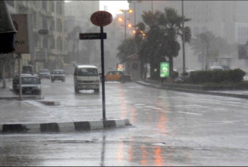  كفر الشيخ تغرق في أمطار غزيرة وانقطاع التيار الكهربائي