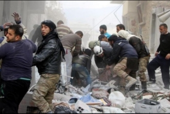  مقتل 17 مدنيا بينهم 4 أطفال بغارات روسية على إدلب