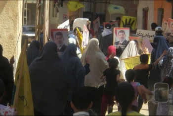  بالصور.. ثوار الشرقية يهنئون الرئيس مرسي والمعتقلين بحلول شهر رمضان