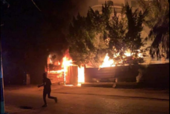  حريق بمنزل في ديرب نجم