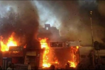  حريق يلتهم 5 محال خضار بمنطقة سعدون في بلبيس