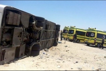  إصابة مصريين و4 ألمان بحادث تصادم على طريق 