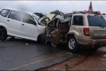  إصابة 8 أشخاص إثر حادث تصادم حافلتين ببلبيس