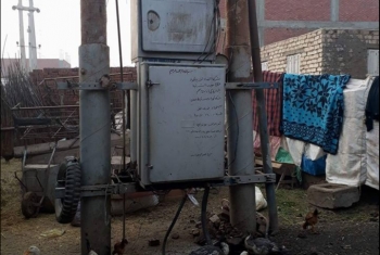  محول كهرباء ينذر بكارثة ضد أهالي الحمايدة في بلبيس