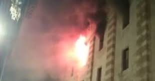  نشوب حريق في شقة سكنية بالعاشر من رمضان