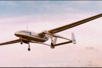  الكيان الصهيوني يسقط طائرة بدون طيار تابعة لحركة 