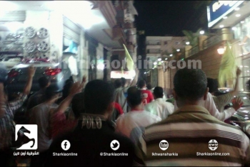 ثوار الزقازيق ينتفضون في مسيرة تطالب بالقصاص لدماء الشهداء