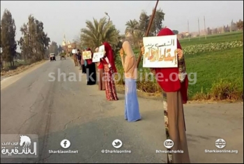  فعاليات ثورية لأهالي منيا القمح تطالب بإسقاط نظام العسكر