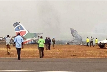  تعرف على سبب تحطم طائرة بجنوب السودان تحمل 45 شخصاً