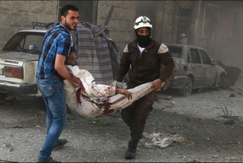  مقتل 3 مدنيين بقصف للنظام السوري أحياءً في حلب