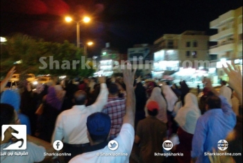  مسيرة لثوار العاشر من رمضان بوسط المدينة تطالب بالقصاص للشهداء