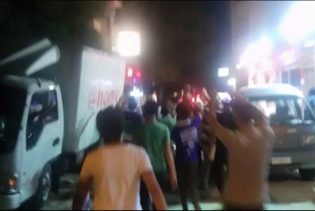  مسيرة لشباب ضد الانقلاب بالزقازيق من أمام مسجد الفتح