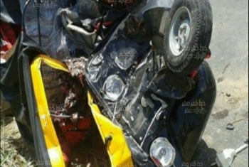  مقتل شاب وإصابة 5 آخرين في حادث تصادم بأولاد صقر