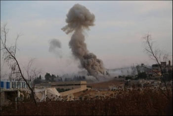  نظام بشار يقصف قرى للمدنيين بالمدفعية