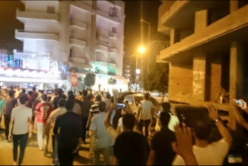  مسيرة مفاجأة لشباب ضد الانقلاب بالزقازيق تطالب بالقصاص للشهداء