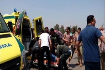  الزقازيق.. إصابة 5 أشخاص في انقلاب تروسيكل ونقلهم لمستشفى الأحرار