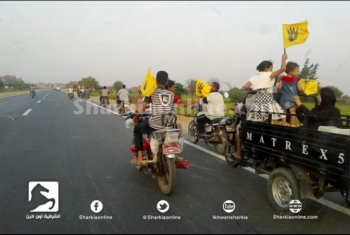  مسيرة دراجات نارية بطريق الزقازيق – أبو الأخضر
