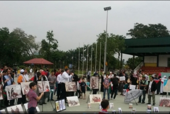  فعاليات تضامن بماليزيا مع إضراب الأسرى