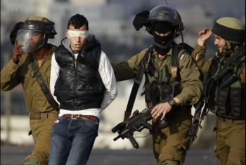  اعتقال وإصابة 5 فلسطينيين في الضفة