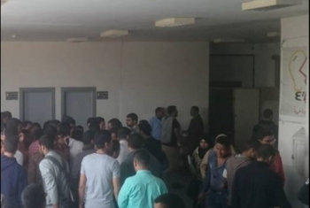  بالصور.. تواصل إضراب طلاب معهد الهندسة ببلبيس عن الامتحانات
