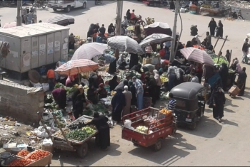  سوق منشية أبوعامر مركز الزقازيق يهدد السكان بانتشار كورونا