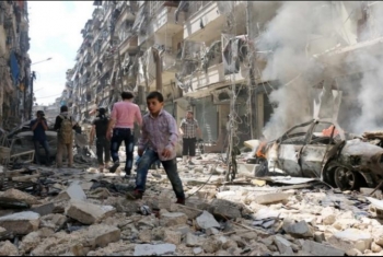  مقتل 15 سوريًا في غارة لنظام الاسد على مستشفى وسوق شعبي بحلب