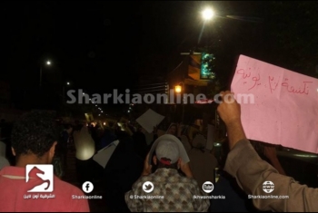  مسيرة ليلية لثوار أبوحماد تندد بالانقلاب العسكري