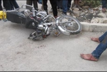  أبوحماد.. سيارة تصدم دراجة بخارية وإصابة قائدها