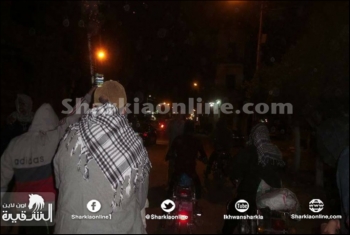  بالصور.. مسيرة بالدراجات النارية بديرب نجم تنديدا بالانقلاب العسكري