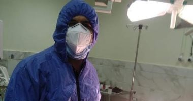  طاقم طبي بمستشفى الأحرار ينقذ حياة مصاب بكورونا تعرض لانفجار فى الزائدة الدودية