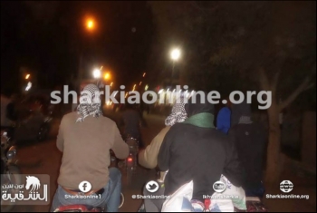 مسيرة ليلية لشباب ضد الانقلاب بديرب نجم تطالب بالإفراج عن المعتقلين
