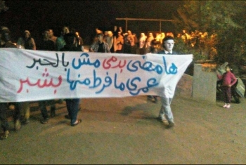  مسيرة ليلية حاشدة لأحرار العزيزية بمنيا القمح رفضًا للانقلاب