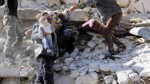  مقتل 8 أشخاص فى عدة غارات على حلب