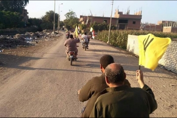  مسيرة دراجات نارية علي طريق الزقازيق – بني شبل