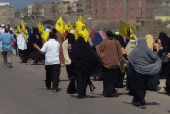  مسيرة لاحرار كفر الشيخ تنديدا بمجزرة رابعه