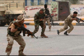  الجيش العراقى يدخل مبنى محطة تلفزيون الموصل