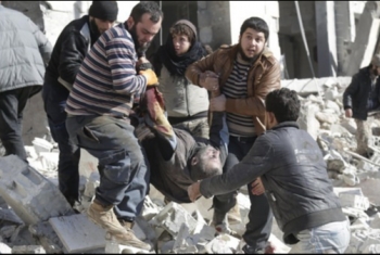  قصف مستشفى عابدين في إدلب من قبل طائرات روسية