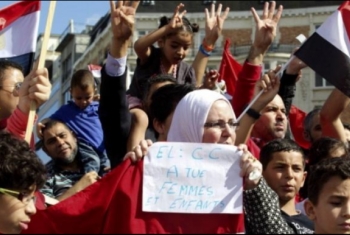  بالتزامن مع زيارة السيسي.. تظاهرات في بروكسل ضد انتهاكات حقوق الإنسان في مصر