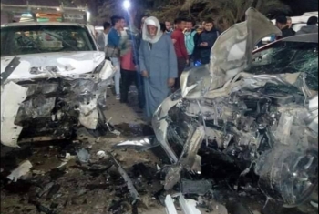  بالصور.. مصرع وإصابة 4 على الأقل في حادث مروري بطريق ههيا - أبوكبير