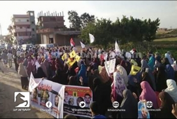  مسيرة لثوار الزقازيق تندد بفشل سلطات الانقلاب