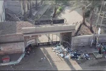  استياء بسبب انتشار القمامة بمحيط مستشفى مشتول السوق