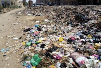  القمامة تهدد سكان قرية كفر الحصر بالزقازيق (صور)