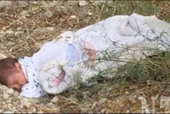  الأهالي يعثرون على جثة رضيعة وسط القمامة بأولاد صقر
