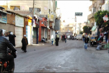  استغاثات من تهالك جزء كبير من شارع الجيش في أبوحماد