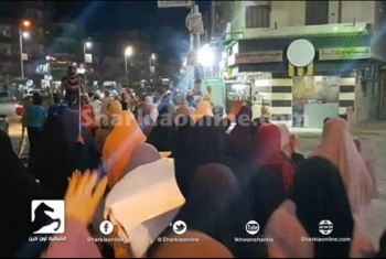  مسيرة حاشدة لثوار ديرب نجم تجوب شوارع المدينة