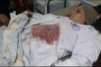  إصابة ممرضة بجرح نافذ بالبطن على يد مجهولين بصان الحجر